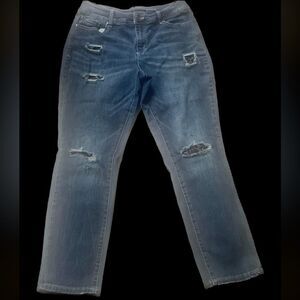 INC boyfriend regular fit size 10 jeans ♥️preooved